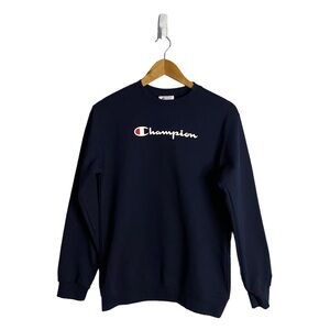 Champion Eco Authentic Navy Crewneck Sweatshirt